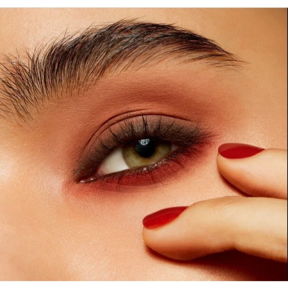 MAC SO HAUTE RIGHT NOW Eye Shadow ~Powder Kiss Bright Blood Orange Matte~ New